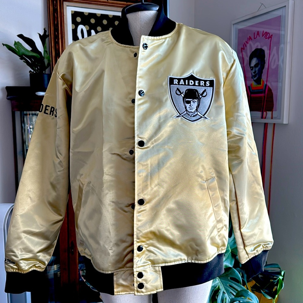 Las Vegas Raiders Fashion Lightweight Satin Jacket